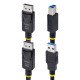 StarTech.com Câble KVM DisplayPort de 3m et USB 5Gbps, 4K 60Hz, Câble Combo DP 1.2 et USB pour Commutateurs/Switchs KVM StarTech.com Câble KVM DisplayPort de 3m et USB 5Gbps, 4K 60Hz, Câble Combo DP 1.2 et USB pour Commutateurs/Switchs KVM