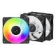ARCTIC Freezer P12 Pro A-RGB Boitier PC Ventilateur 12 cm Noir, Blanc 3 pièce(s)