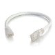 C2G Cat6a SSTP 0.5m câble de réseau Blanc 0,5 m S/FTP (S-STP)