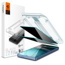 Spigen GLAS.tR EZ Fit HD Privacy Protection de l'écran contre les regards indiscrets Samsung 2 pièce(s)
