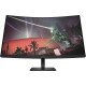 HP OMEN by HP OMEN by 31.5 inch QHD 165Hz Curved Gaming Monitor - OMEN 32c écran PC 80 cm (31.5") 2560 x 1440 pixels Quad HD Noir