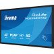 iiyama T4329AS-B1AG Écran d'affichage dynamique Écran plat interactif 108 cm (42.5") LED Wifi 500 cd/m² 4K Ultra HD Noir Écran tactile Intégré dans le processeur Android 24/7 iiyama T4329AS-B1AG Écran d'affichage dynamique Écran plat interactif 108 cm (42.5") LED Wifi 500 cd/m² 4K Ultra HD Noir Écran tactile Intégré dans le processeur Android 24/7