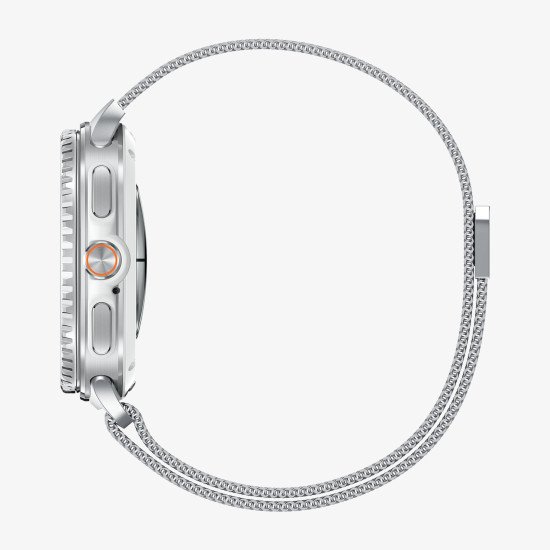 Spigen Metal Fit Bande Argent Acier