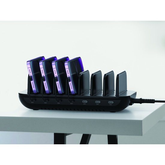 Conceptronic OZUL07B chargeur d'appareils mobiles Universel Noir Secteur Charge rapide Intérieure