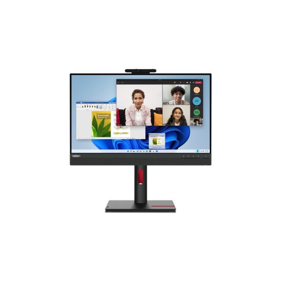 Lenovo ThinkCentre Tiny-In-One 24 60,5 cm (23.8") 1920 x 1080 pixels Full HD LED Écran tactile Noir