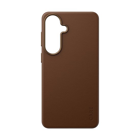 PanzerGlass CARE™ by ® Solo Case Brown w. Qi Samsung Galaxy S26+ coque de protection pour téléphones portables Housse Marron