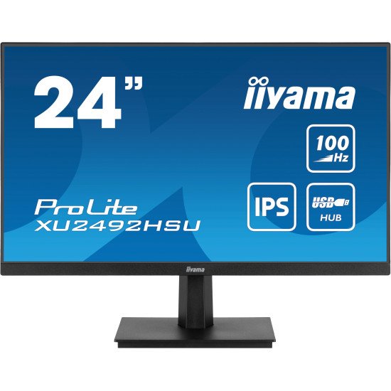 iiyama ProLite écran PC 60,5 cm (23.8") 1920 x 1080 pixels Full HD LED Noir