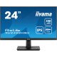 iiyama ProLite écran PC 60,5 cm (23.8") 1920 x 1080 pixels Full HD LED Noir