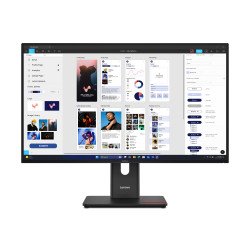 Lenovo ThinkVision T32UD-40 LED display 80 cm (31.5") 3840 x 2160 pixels 4K Ultra HD LCD Noir