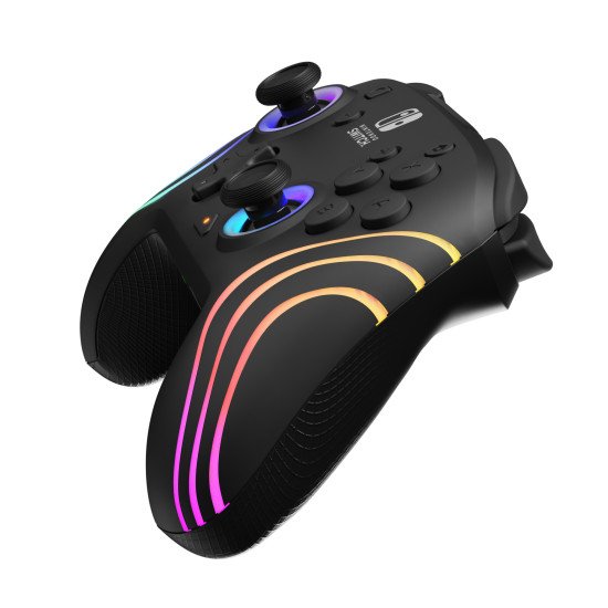 PDP Afterglow Wave Noir USB Manette de jeu Analogique/Numérique Nintendo Switch, Nintendo Switch Lite, Nintendo Switch OLED PDP Afterglow Wave Noir USB Manette de jeu Analogique/Numérique Nintendo Switch, Nintendo Switch Lite, Nintendo Switch OLED
