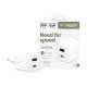 PanzerGlass empower by ® Turbo 35W Charger incl. USB-C + USB-A | EU Plug | Silver White Protection d'écran transparent Universel 1 pièce(s)