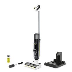 Kärcher FCV 3 vloerreiniger Aspirateur-balai 2 en 1 Batterie Sec&humide HEPA Sans sac 160 W Blanc Kärcher FCV 3 vloerreiniger Aspirateur-balai 2 en 1 Batterie Sec&humide HEPA Sans sac 160 W Blanc
