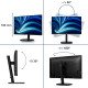 Philips 32B2U3601/00 écran PC 80 cm (31.5") 2560 x 1440 pixels Quad HD LCD Noir Philips 32B2U3601/00 écran PC 80 cm (31.5") 2560 x 1440 pixels Quad HD LCD Noir