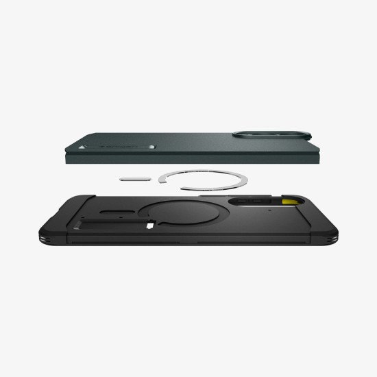 Spigen Tough Armor AI (MagFit) coque de protection pour téléphones portables 17 cm (6.7") Housse Vert Spigen Tough Armor AI (MagFit) coque de protection pour téléphones portables 17 cm (6.7") Housse Vert