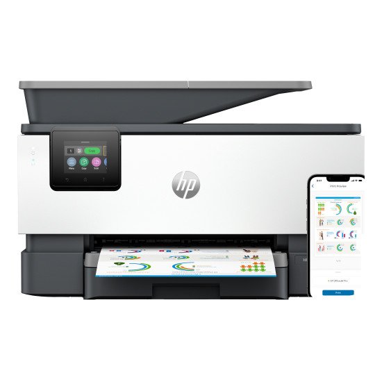 HP OfficeJet Pro 9122e Sans fil All-in-One Couleur Imprimante, Instant Ink; Impression recto-verso