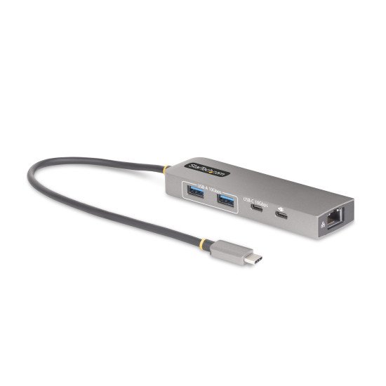 StarTech.com 10G2A1C25EPD-USB-HUB station d'accueil Avec fil USB 3.2 Gen 2 (3.1 Gen 2) Type-C Gris