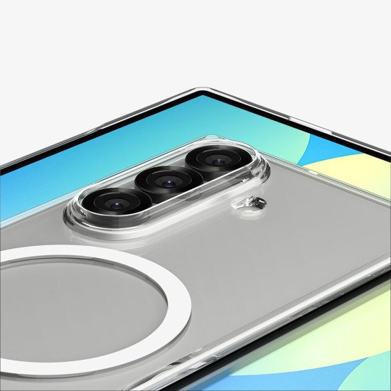 Spigen Air Skin (MagFit) coque de protection pour téléphones portables 20,3 cm (8") Housse Transparent, Blanc