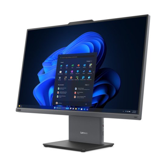 Lenovo ThinkCentre neo 50a 24 Gen 6 LNL Intel Core Ultra 5 226V 60,5 cm (23.8") 1920 x 1080 pixels PC All-in-One 16 Go LPDDR5x-SDRAM 512 Go SSD Windows 11 Pro Wi-Fi 6 (802.11ax) Gris