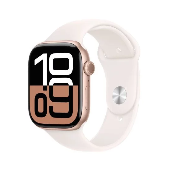 Apple Watch Series 10 OLED 46 mm Numérique 416 x 496 pixels Écran tactile Or rose Wifi GPS (satellite) Apple Watch Series 10 OLED 46 mm Numérique 416 x 496 pixels Écran tactile Or rose Wifi GPS (satellite)