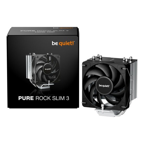 be quiet! Pure Rock Slim 3 | Ventirad compact mono tour, socket Intel et AMD