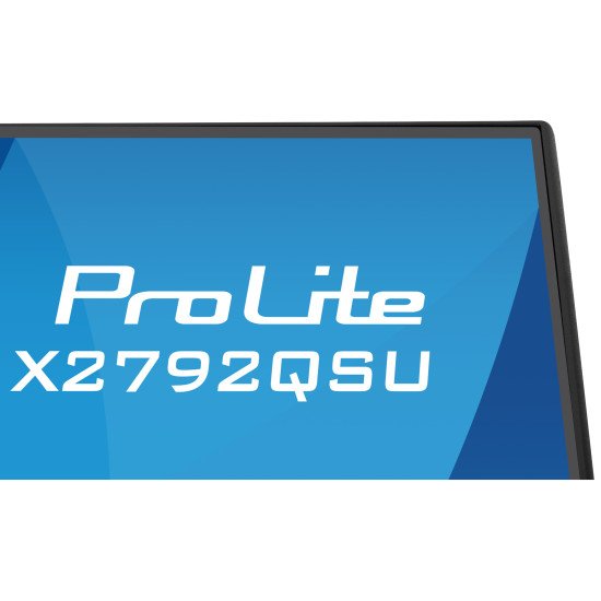 iiyama ProLite X2792QSU-B1 écran PC 68,6 cm (27") 2560 x 1440 pixels Quad HD Noir