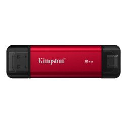 Kingston Technology 2TB Dual USB-A/C Portable SSD, Up to 1050MB/s USB 3.2 Gen 2