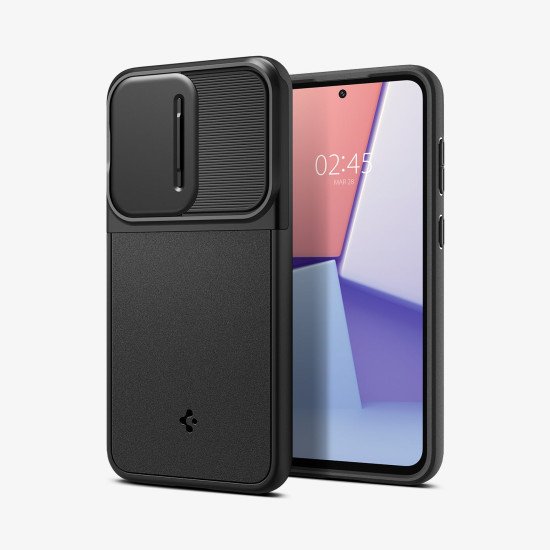 Spigen Optik Armor coque de protection pour téléphones portables 16,3 cm (6.4") Housse Noir