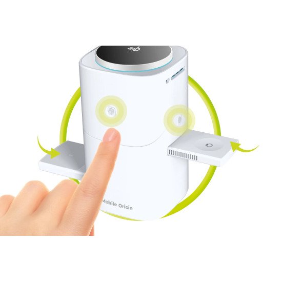 Mobile Origin WCHS-PW11-WHT chargeur d'appareils mobiles Smartphone, Smartwatch, Casques Blanc USB Recharge sans fil Charge rapide Intérieure