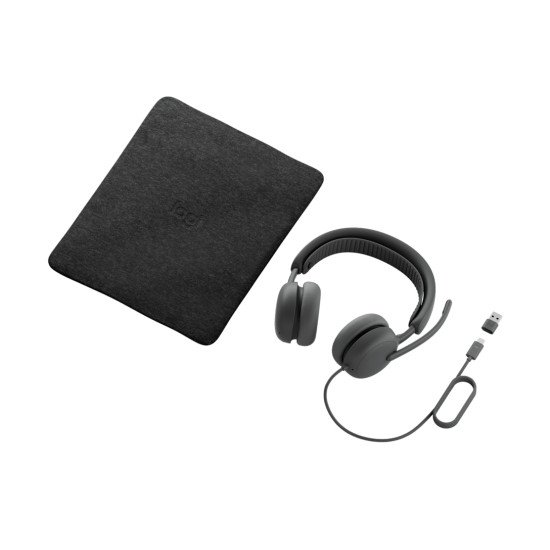 Logitech Zone Wired 2 Casque Avec fil Arceau Appels/Musique USB Type-C / USB Type-A Graphite