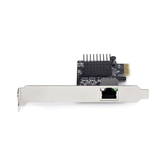 StarTech.com Carte Réseau PCIe Gigabit 5G à 1 Port, Carte LAN PCI Express 5G/2,5G/1G/100M/10M, Realtek RTL8126, Windows et Linux, Conforme TAA StarTech.com Carte Réseau PCIe Gigabit 5G à 1 Port, Carte LAN PCI Express 5G/2,5G/1G/100M/10M, Realtek RTL8126, Windows et Linux, Conforme TAA