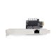 StarTech.com Carte Réseau PCIe Gigabit 5G à 1 Port, Carte LAN PCI Express 5G/2,5G/1G/100M/10M, Realtek RTL8126, Windows et Linux, Conforme TAA StarTech.com Carte Réseau PCIe Gigabit 5G à 1 Port, Carte LAN PCI Express 5G/2,5G/1G/100M/10M, Realtek RTL8126, Windows et Linux, Conforme TAA