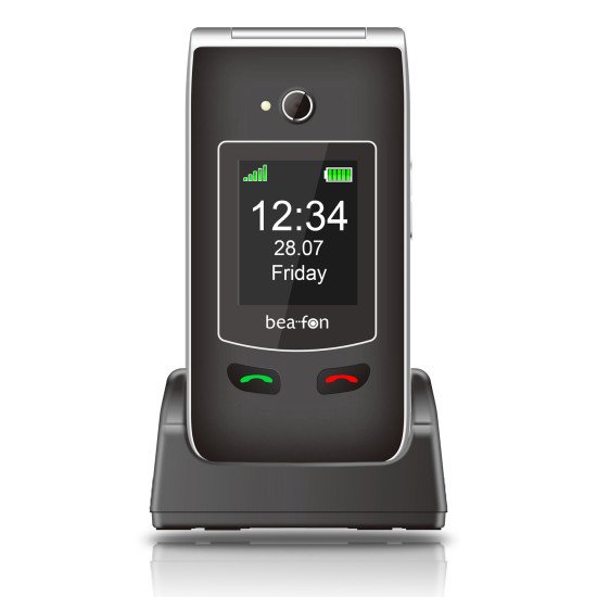 Beafon SL645plus LTE 7,11 cm (2.8") 120 g Noir, Argent Appareil-photo de téléphone