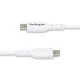 StarTech.com Câble de Charge USB-C de 2m, Charge et Synchronisation, 60W (3A) PD, Câble de Charge USB 2.0 pour Ordinateur Portable - Cordon de Charge USB C Blanc StarTech.com Câble de Charge USB-C de 2m, Charge et Synchronisation, 60W (3A) PD, Câble de Charge USB 2.0 pour Ordinateur Portable - Cordon de Charge USB C Blanc