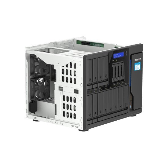 QNAP TS-1655 NAS Tower Intel Atom® C5125 8 Go DDR4 0 To QNAP Turbo System Noir