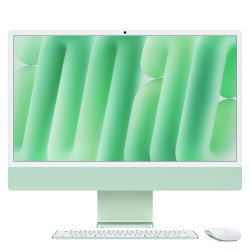 Apple iMac Apple M M4 59,7 cm (23.5") 4480 x 2520 pixels PC All-in-One 16 Go 256 Go SSD macOS Sequoia Wi-Fi 6E (802.11ax) Vert Apple iMac Apple M M4 59,7 cm (23.5") 4480 x 2520 pixels PC All-in-One 16 Go 256 Go SSD macOS Sequoia Wi-Fi 6E (802.11ax) Vert