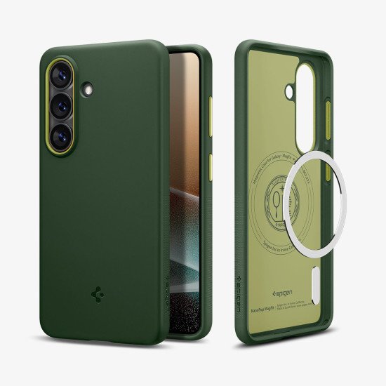 Spigen Nano Pop (Mag Fit) coque de protection pour téléphones portables 16 cm (6.3") Housse Vert