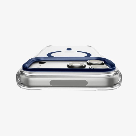 Spigen Ultra Hybrid Optik S (Mag Fit) coque de protection pour téléphones portables 17,5 cm (6.9") Housse Transparent, Bleu