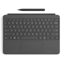Microsoft Surface Pro 12-inch Keyboard with Slim Pen QWERTZ Allemand Microsoft Cover port Gris