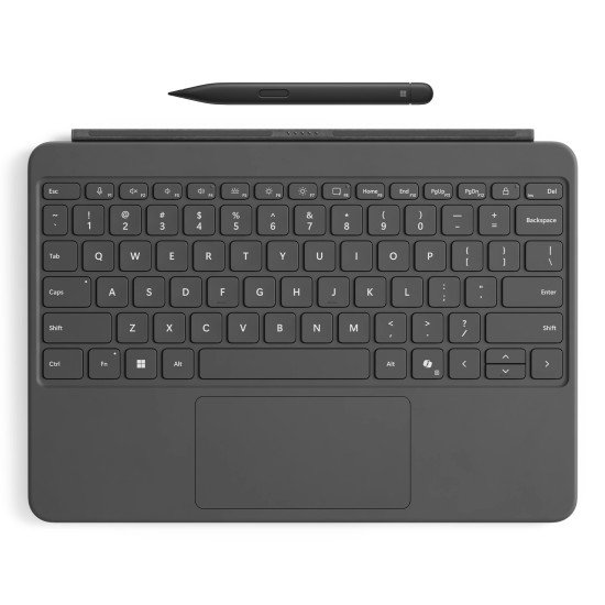 Microsoft Surface Pro 12-inch Keyboard with Slim Pen QWERTZ Allemand Microsoft Cover port Gris