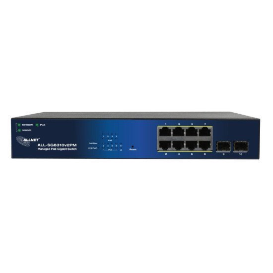 ALLNET 209904 Géré Gigabit Ethernet (10/100/1000) Connexion Ethernet POE Noir ALLNET 209904 Géré Gigabit Ethernet (10/100/1000) Connexion Ethernet POE Noir