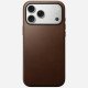 Nomad Modern Leather Case coque de protection pour téléphones portables 17,5 cm (6.9") Housse Marron