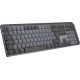 Logitech MX Mechanical clavier RF sans fil + Bluetooth QWERTY US International Graphite, Gris