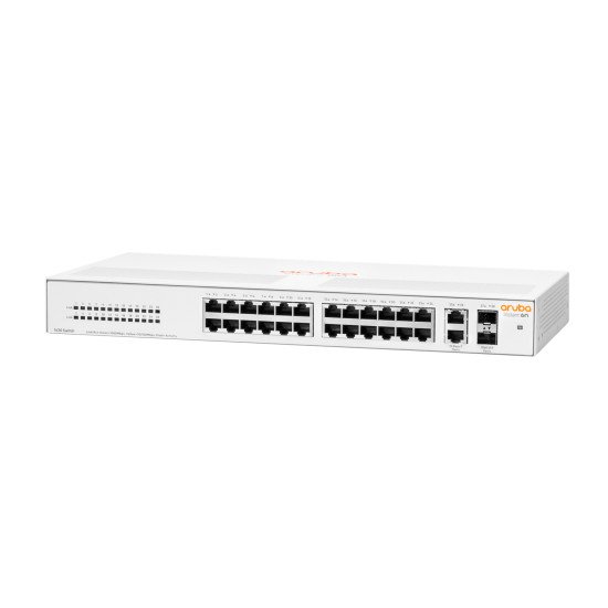 HPE Aruba Instant On 1430 26G 2SFP Non-géré L2 Gigabit Ethernet (10/100/1000) 1U