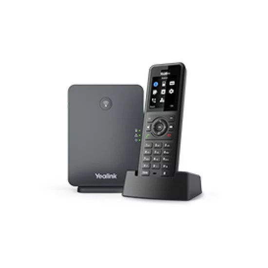 Yealink W77P téléphone fixe Noir TFT Yealink W77P téléphone fixe Noir TFT