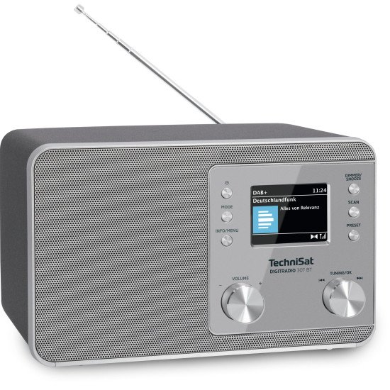 TechniSat Digitradio 307 BT Personnel Analogique et numérique Argent