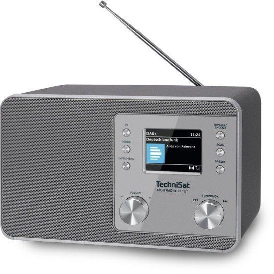 TechniSat Digitradio 307 BT Personnel Analogique et numérique Argent