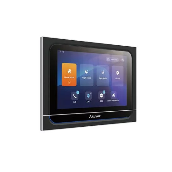 Akuvox X933H écran PC 17,8 cm (7") 1280 x 800 pixels LCD Écran tactile Table Noir Akuvox X933H écran PC 17,8 cm (7") 1280 x 800 pixels LCD Écran tactile Table Noir