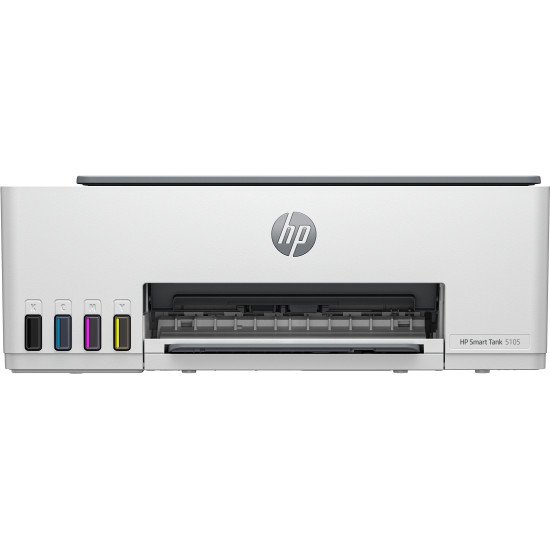 HP Smart Tank Imprimante Tout-en-un 5105, Couleur, Imprimante pour Maison et Bureau à domicile, Impression, copie, numérisation, Sans fil; Réservoir d'imprimante haute capacité; Impression depuis un téléphone ou une tablette; Numérisation vers PDF