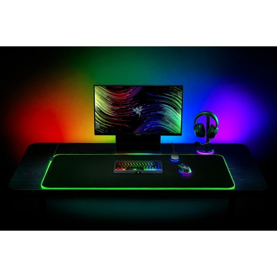 Razer Goliathus Chroma Tapis de souris de jeu Noir