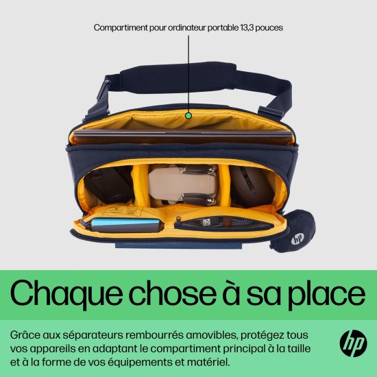 HP Sac mono-bretelle pour ordinateur portable 13,3 pouces Creator